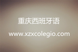 重庆西班牙语语法学习